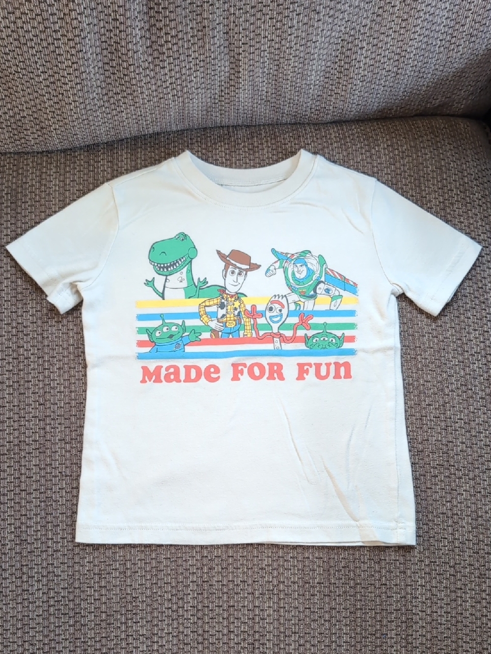 Toy Story 'Made For Fun' Toddler/Kids Tshirt